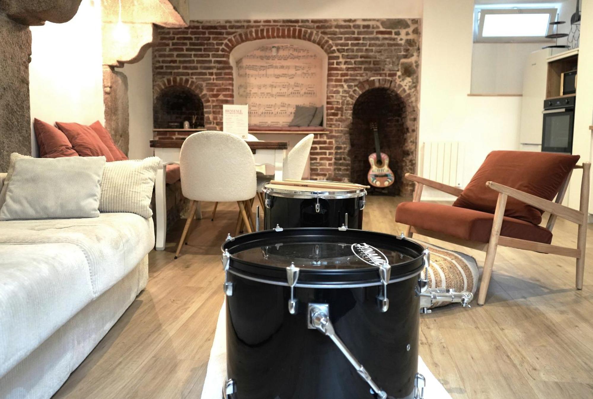 Apartamento La Bonne Etoile Chatelaudren Habitación foto