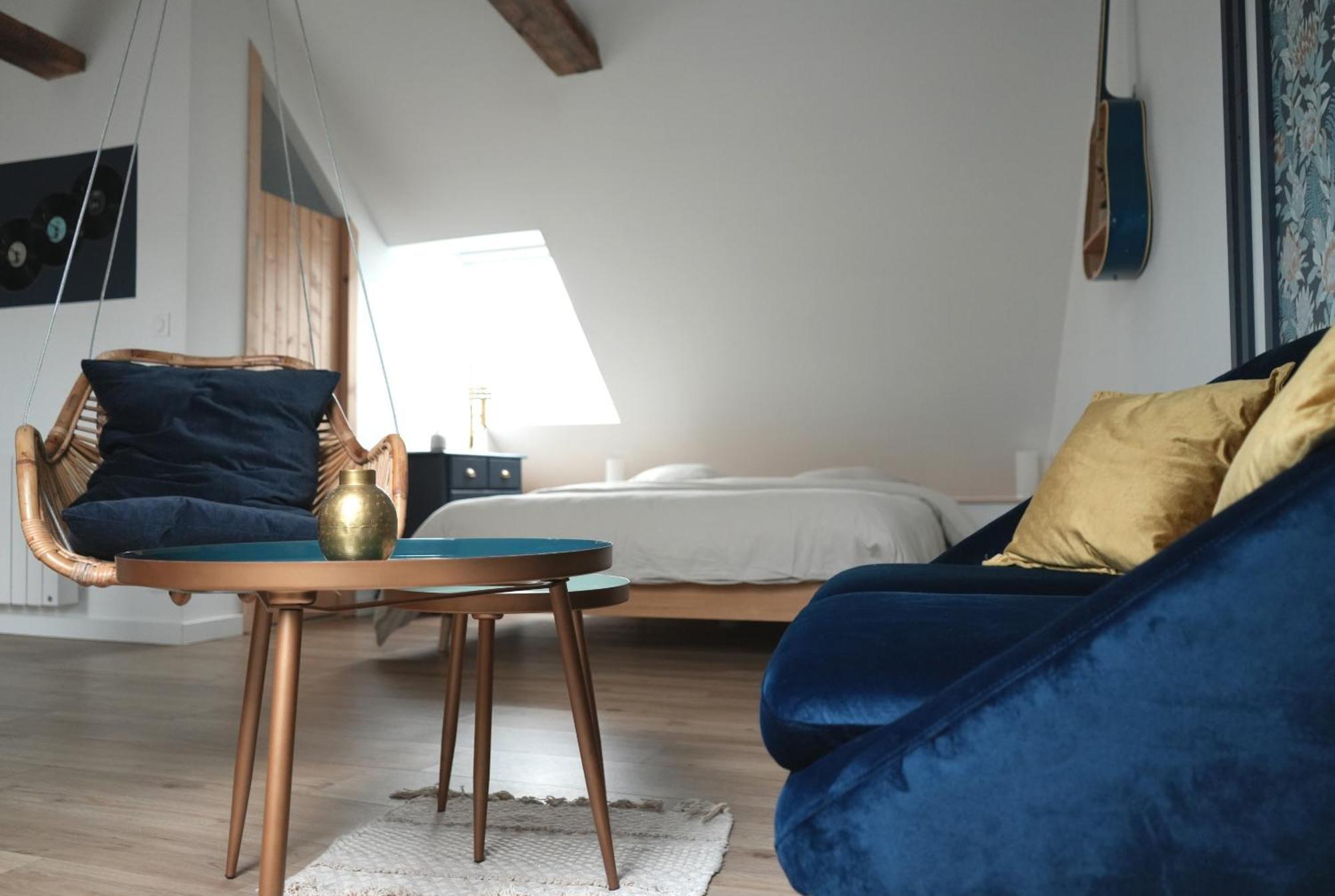 Apartamento La Bonne Etoile Chatelaudren Habitación foto